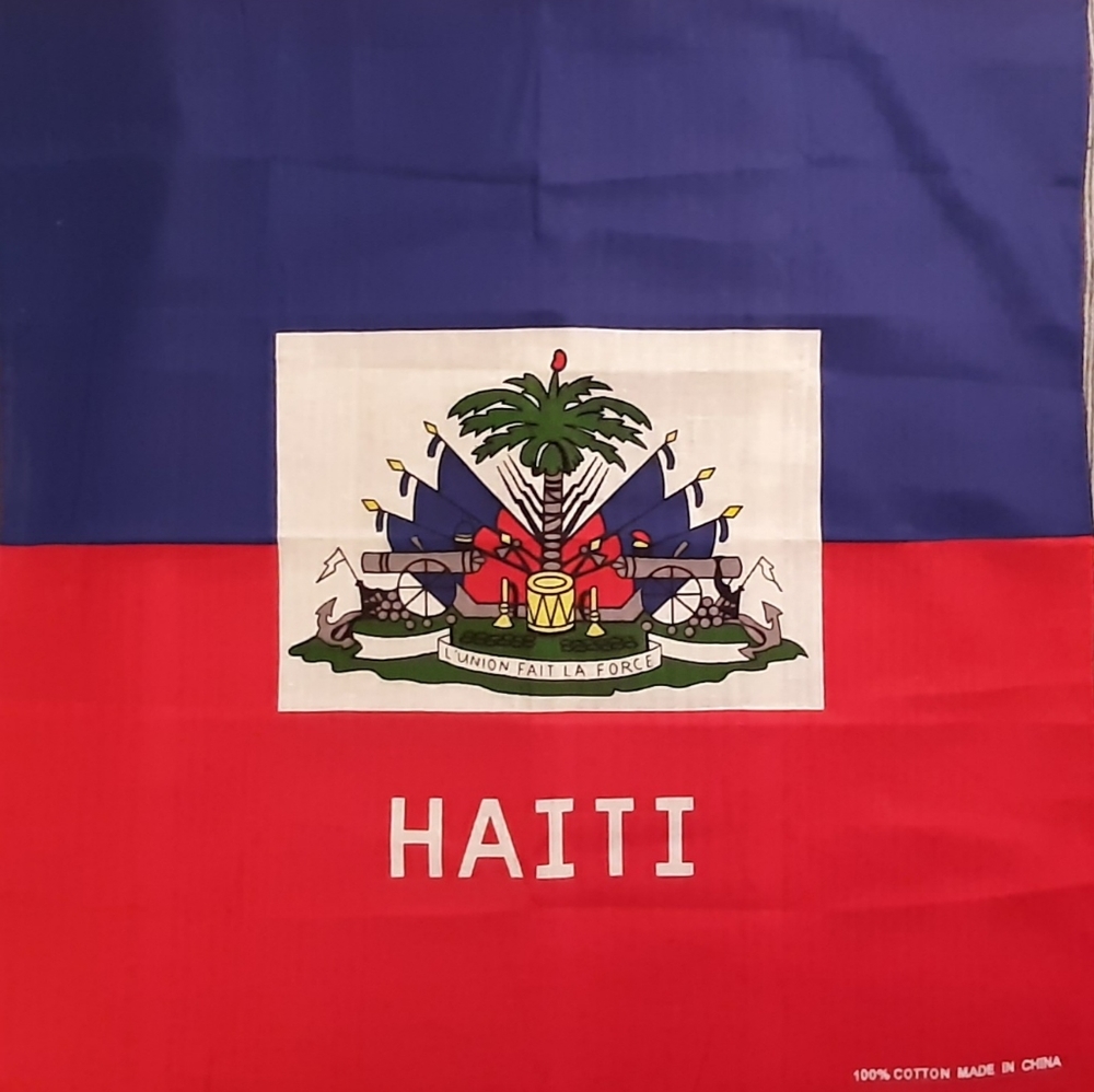 HAITI BANDANA ( HANDKERCHIEF) 🇭🇹